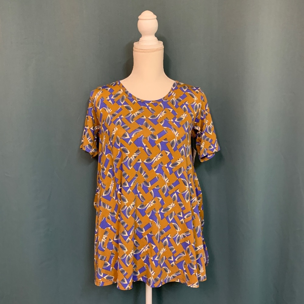 LuLaRoe Perfect T Geometric Print - XXS NWT